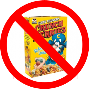 Ban Cap'n Crunch with Crunchberries from your house